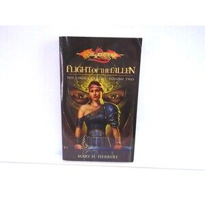 Dragonlance The Linsha Trilogy book #2 Flight of the Fallen 1st printing